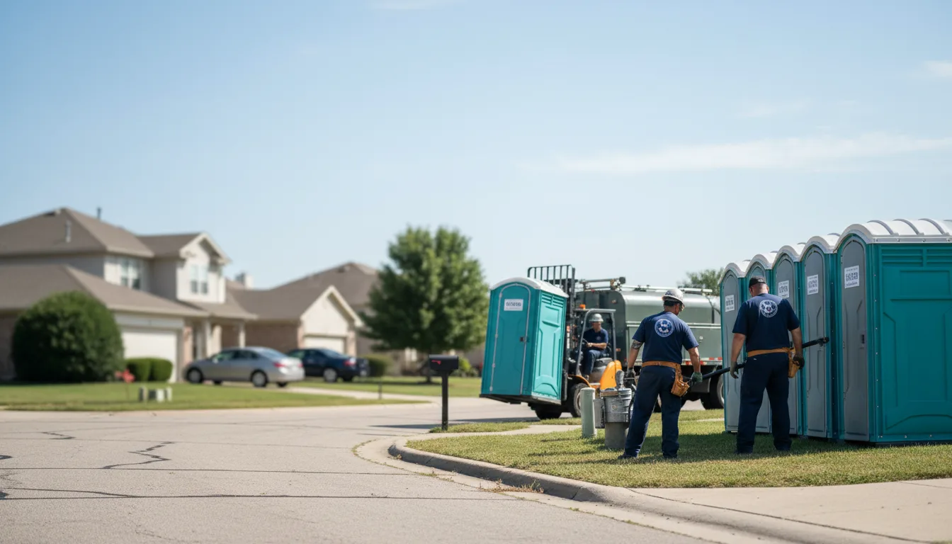 Porta Potty Rental in Bryson, TX near me